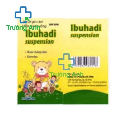 Ibuhadi suspension - Thuốc giảm đau, hạ sốt, chống viêm hiệu quả của Hadiphar